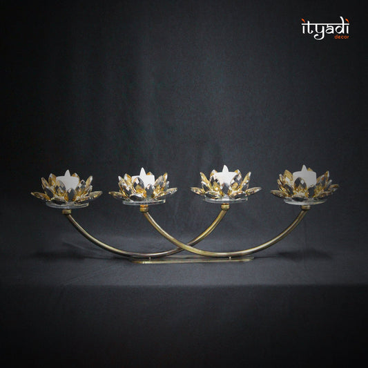 Crystal Candle Holder IDC207-A12