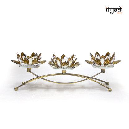 Crystal Candle Holder IDC207-A16