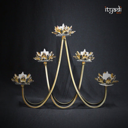 Crystal Candle Holder IDC207-A18