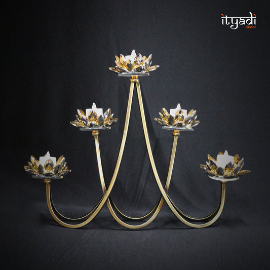 Crystal Candle Holder IDC207-A18