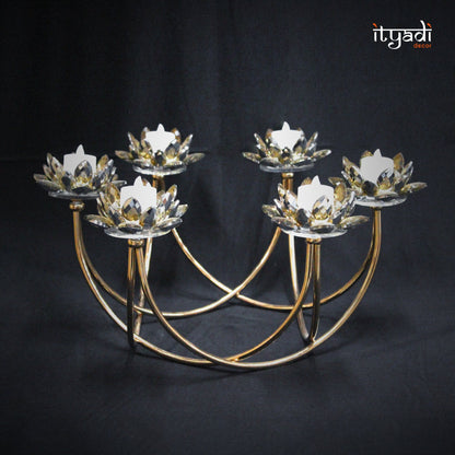 Crystal Candle Holder IDC207-A21