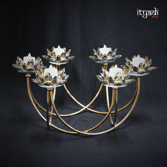 Crystal Candle Holder IDC207-A21