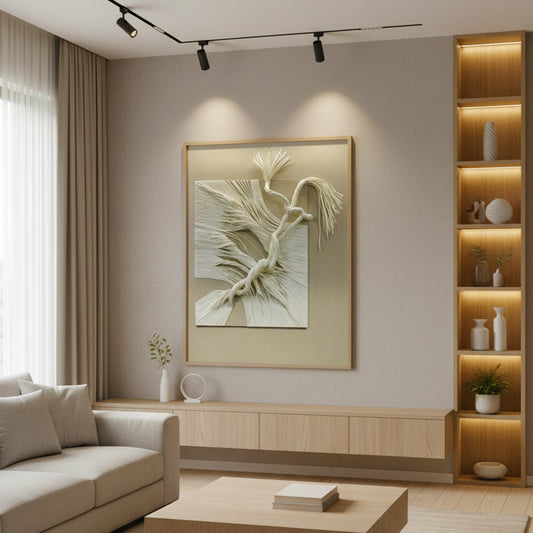 Abstract Thread Wall Frame IDC240-A1