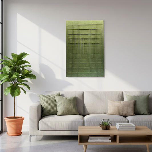 Green Textured Wall Frame IDC240-A3