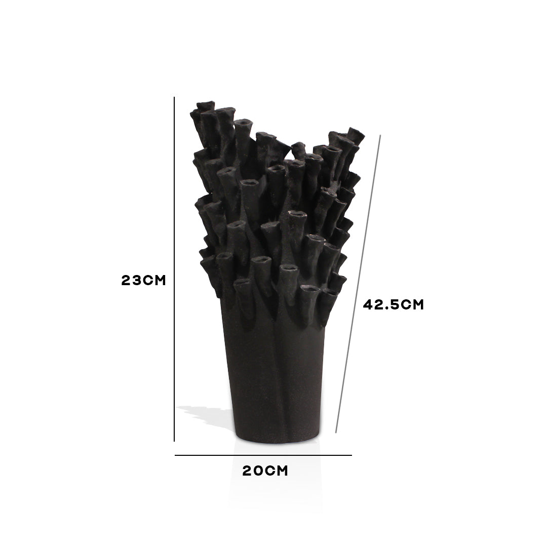 "Abyss Coral" Sculptural Large Designer Vase IDC243-A1