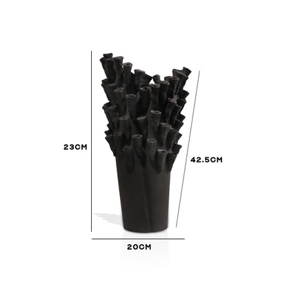 "Abyss Coral" Sculptural Large Designer Vase IDC243-A1