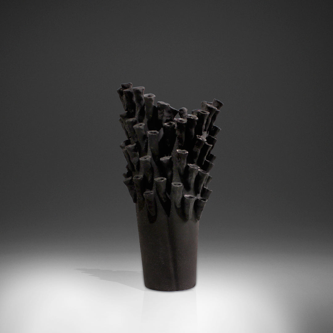 "Abyss Coral" Sculptural Large Designer Vase IDC243-A1