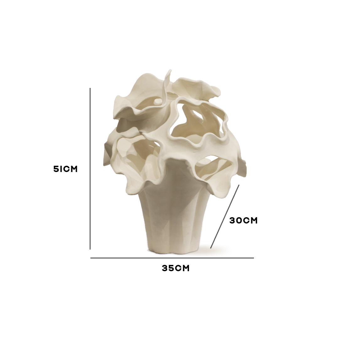 "Cloud Orchid" Ceramic Vase IDC243-A11