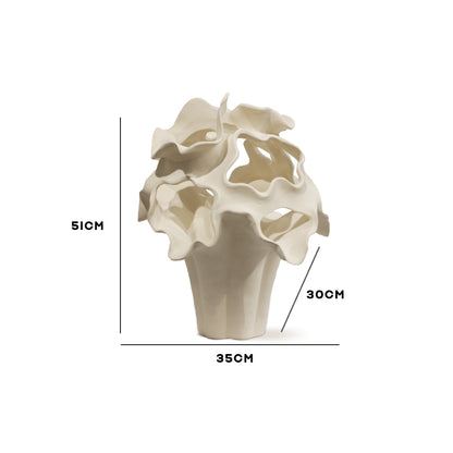 "Cloud Orchid" Ceramic Vase IDC243-A11