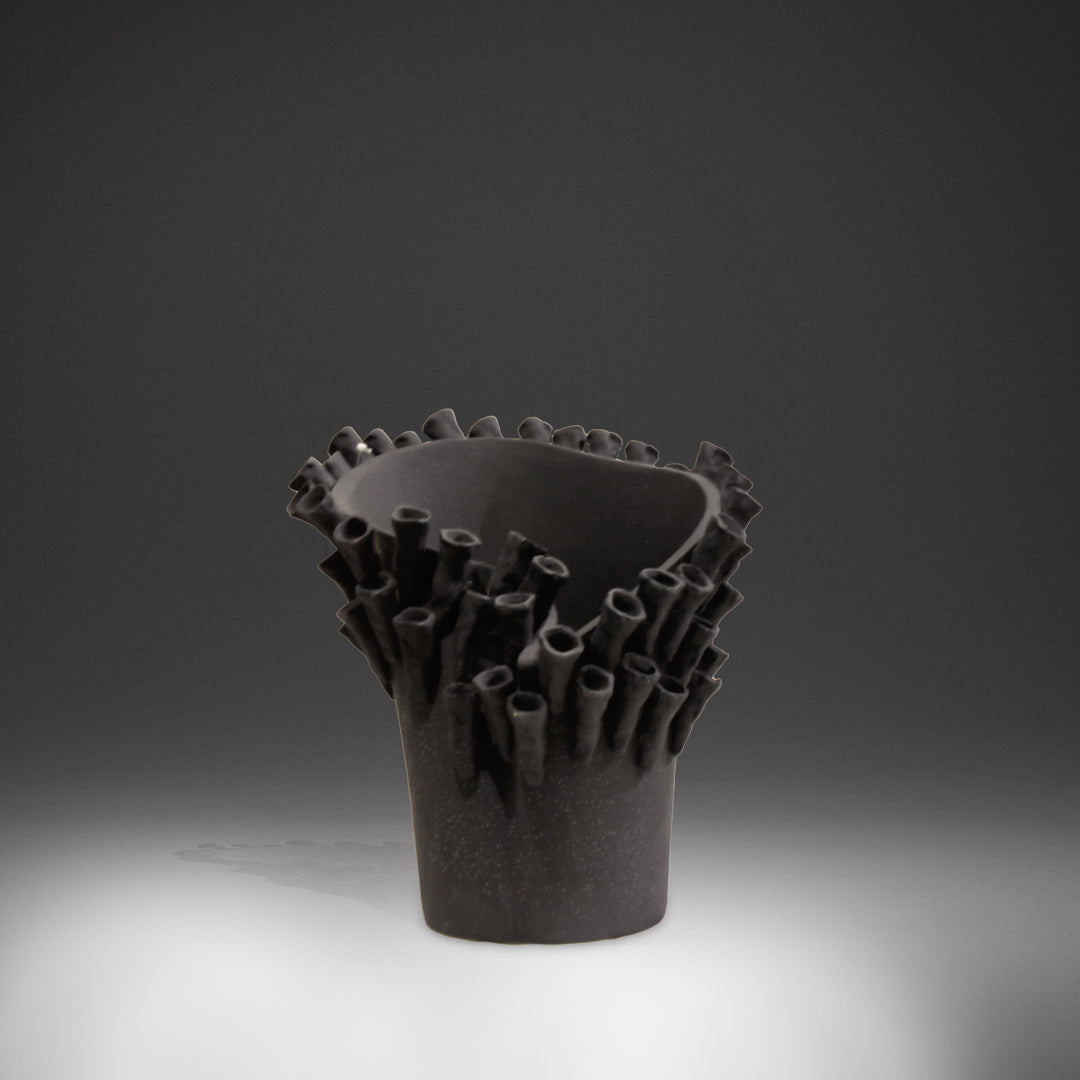 "Abyss Coral" Sculptural Small Designer Vase IDC243-A2