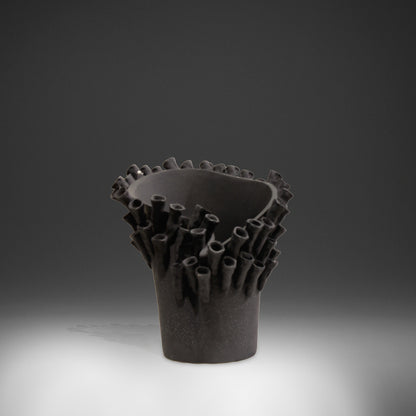 "Abyss Coral" Sculptural Small Designer Vase IDC243-A2