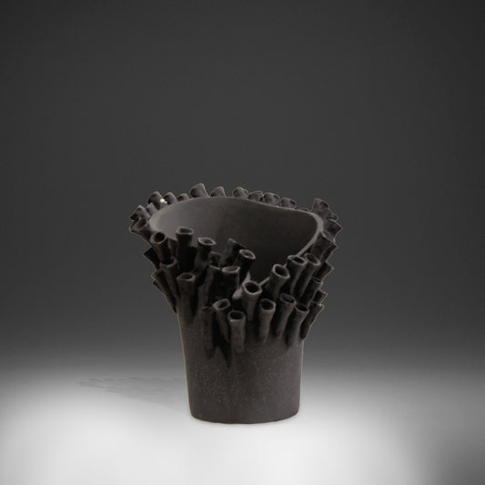 "Abyss Coral" Sculptural Small Designer Vase IDC243-A2