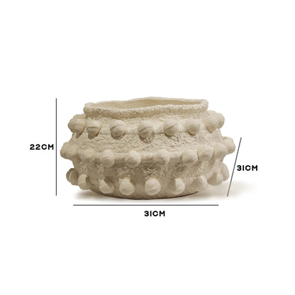 "Astra" Studded Ceramic Bowl - IDC243-A20