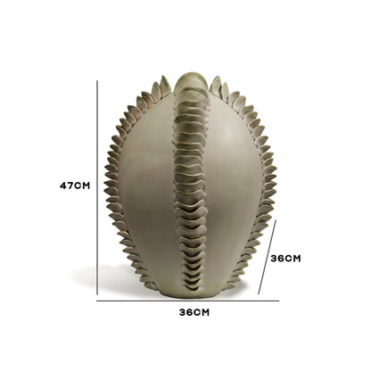Fossil Spine Sculptural Ceramic Vase - Large - IDC243-A28