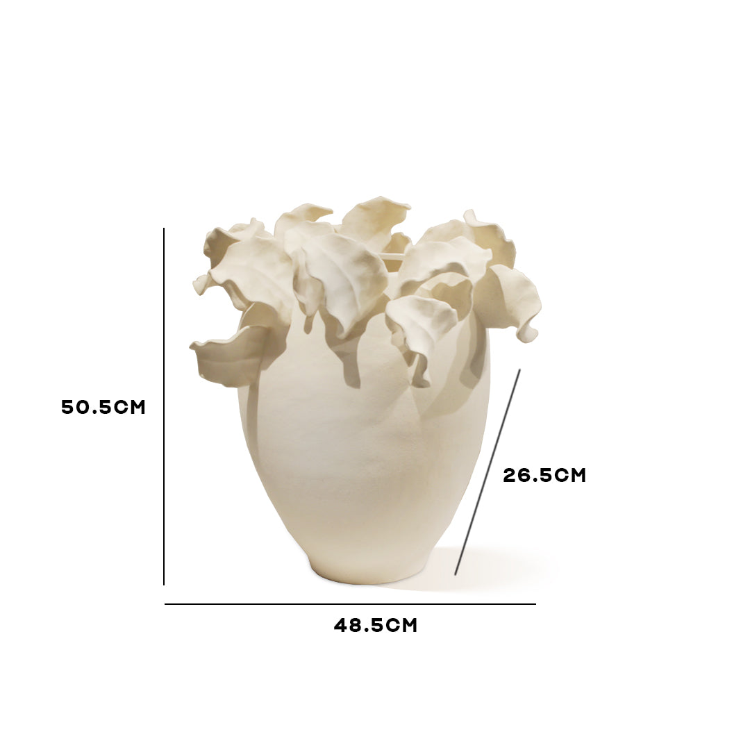 "Magnolia Bloom" Sculptural  Designer Vase IDC243-A6