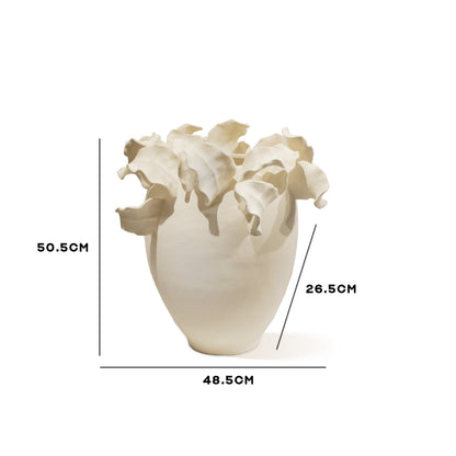 "Magnolia Bloom" Sculptural  Designer Vase IDC243-A6