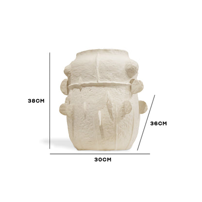 Runic Primitive Ceramic Designer Vase IDC243-A7