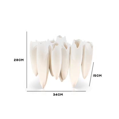 "Tusk Cluster" Sculptural Multi Designer Vase IDC243-A9