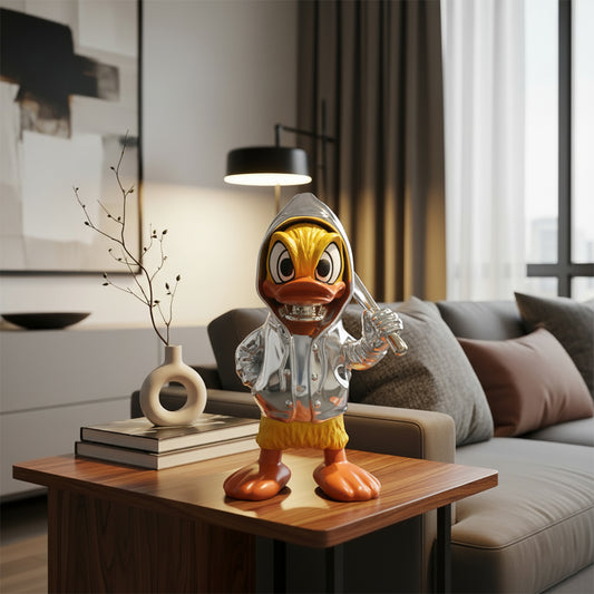 Golden Duck Figurine - Yellow Face IDC244-A28