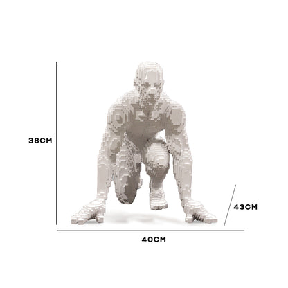 Solitude Contemplative Seated Figure IDC244-A9