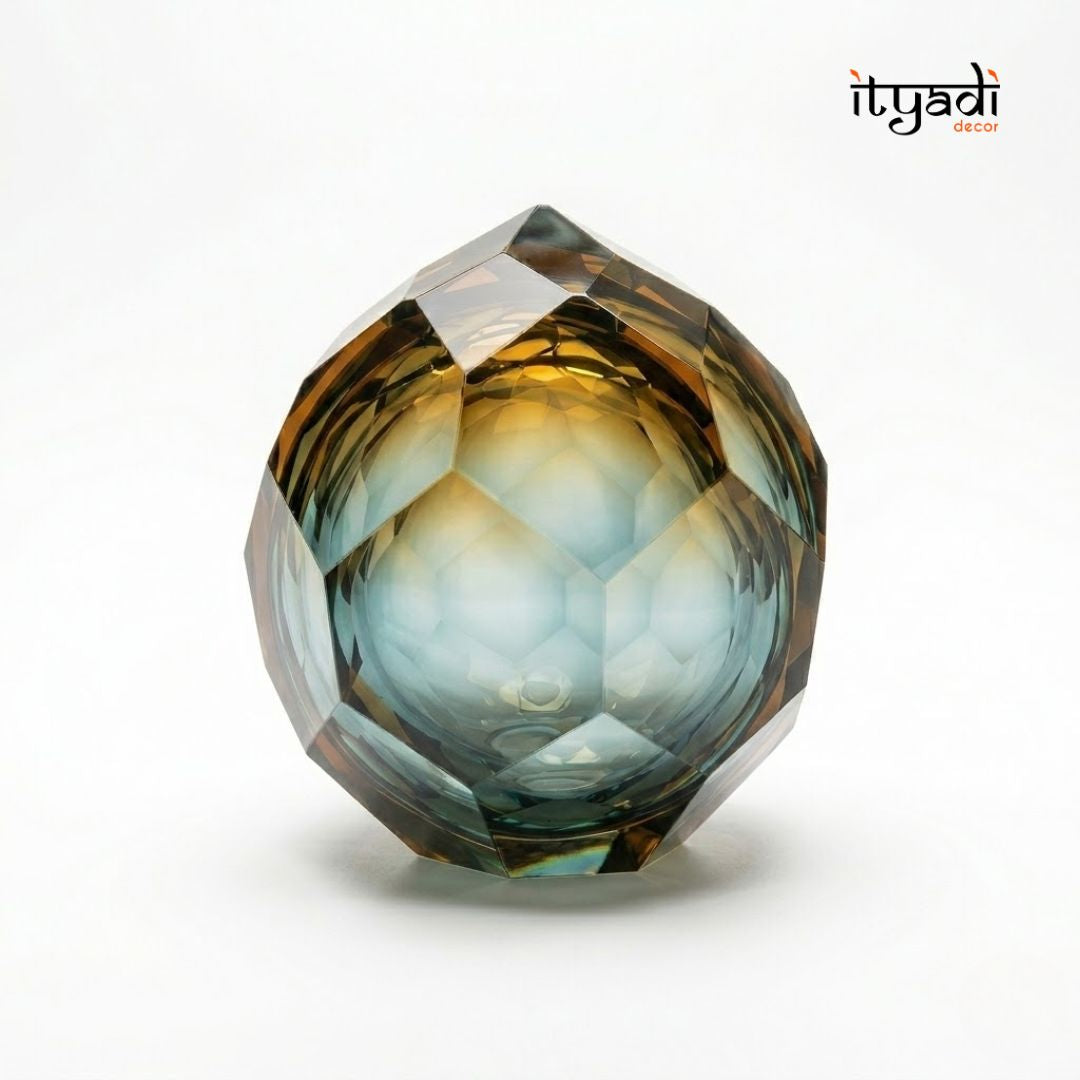 Crystal Glass Showpiece IDC67-A152