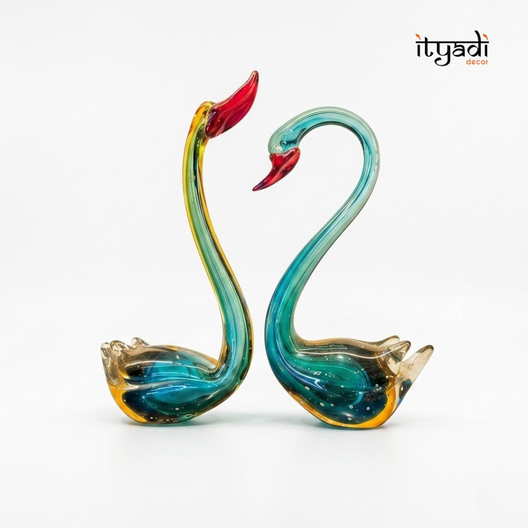 Swan Pair Showpiece IDC67-A198