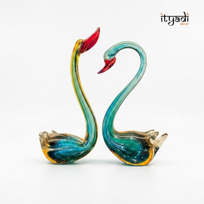 Swan Pair Showpiece IDC67-A198