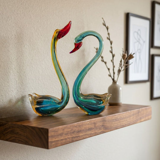 Swan Pair Showpiece IDC67-A198