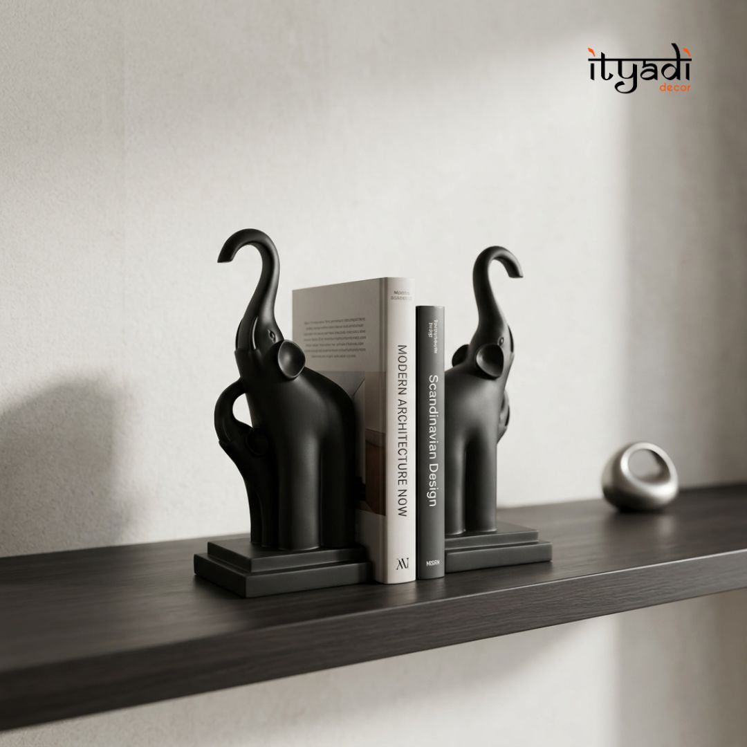 Designer Elephant Bookend Showpiece IDC92-A167