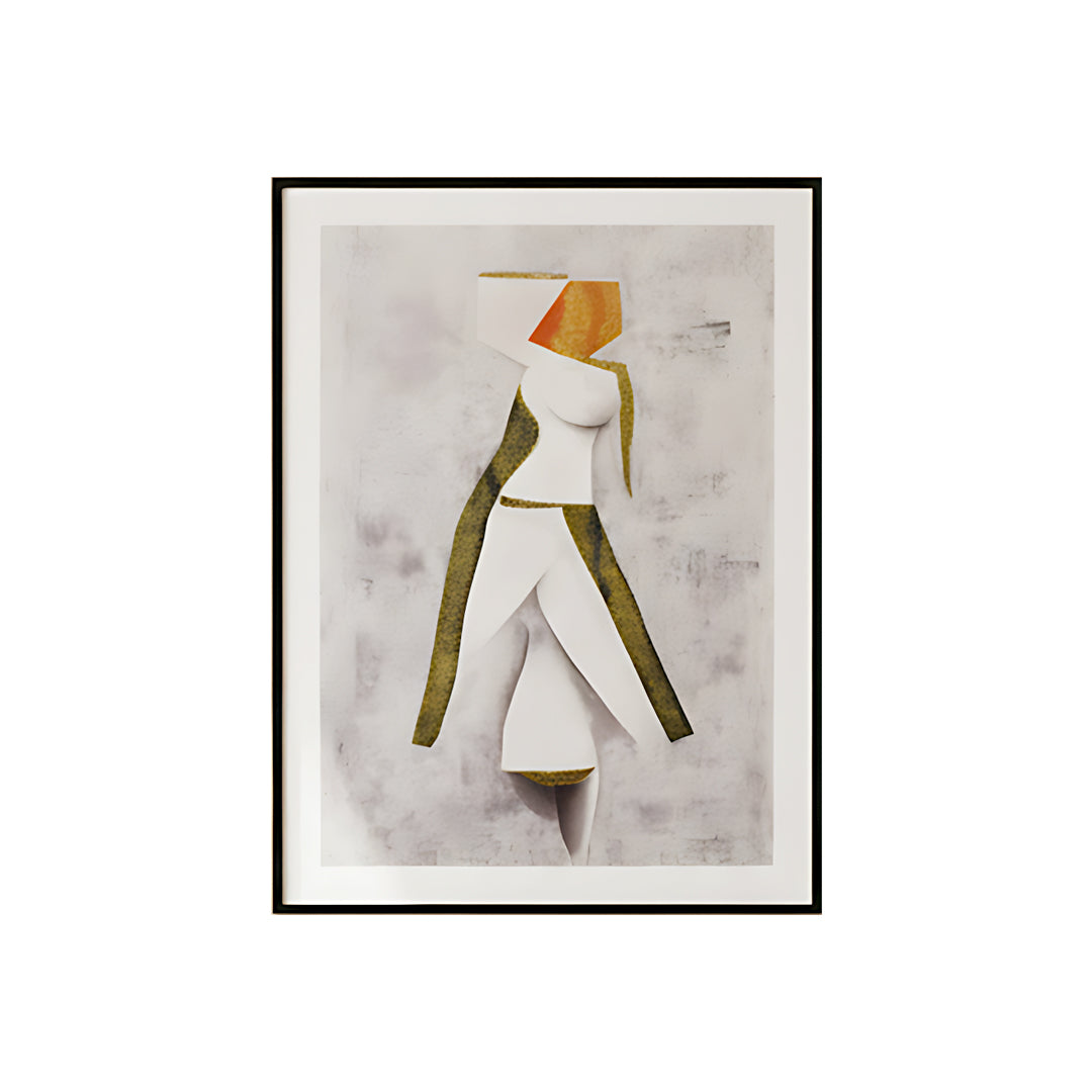 Abstract Silhouette Framed Wall Art IDC62-A100