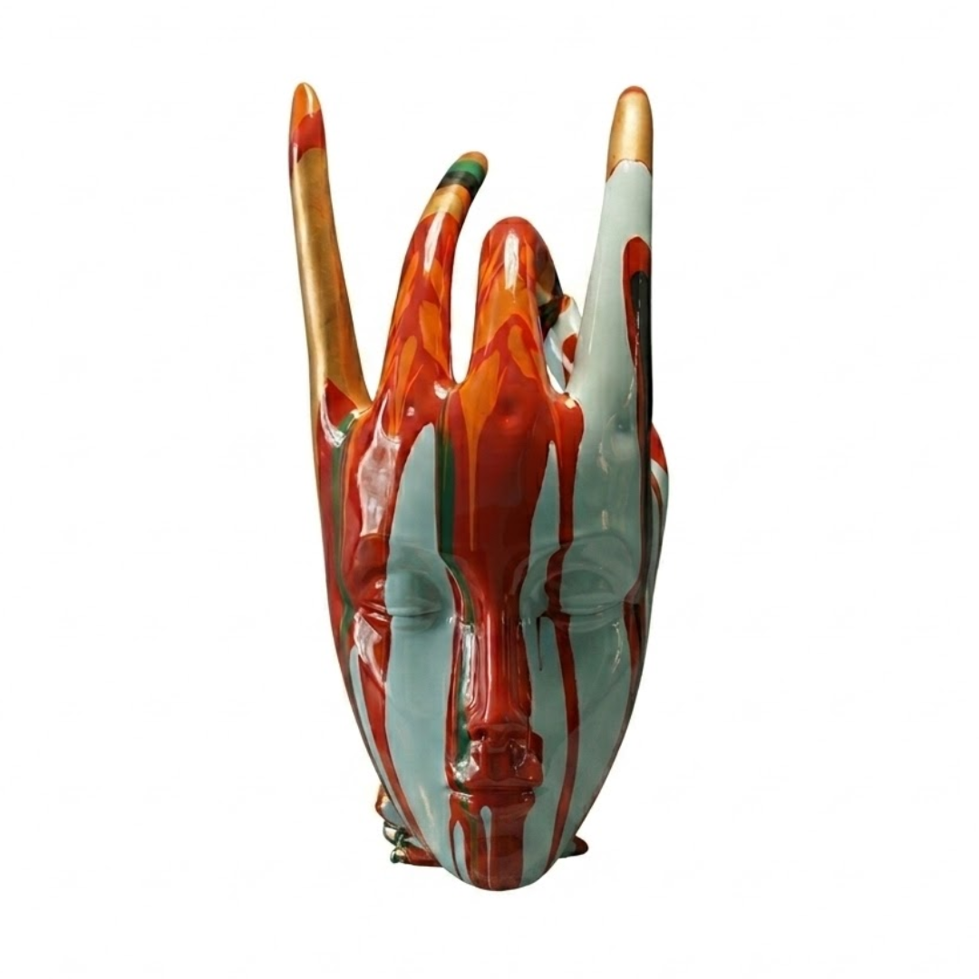 Abstract Face Showpiece IDC71-A181