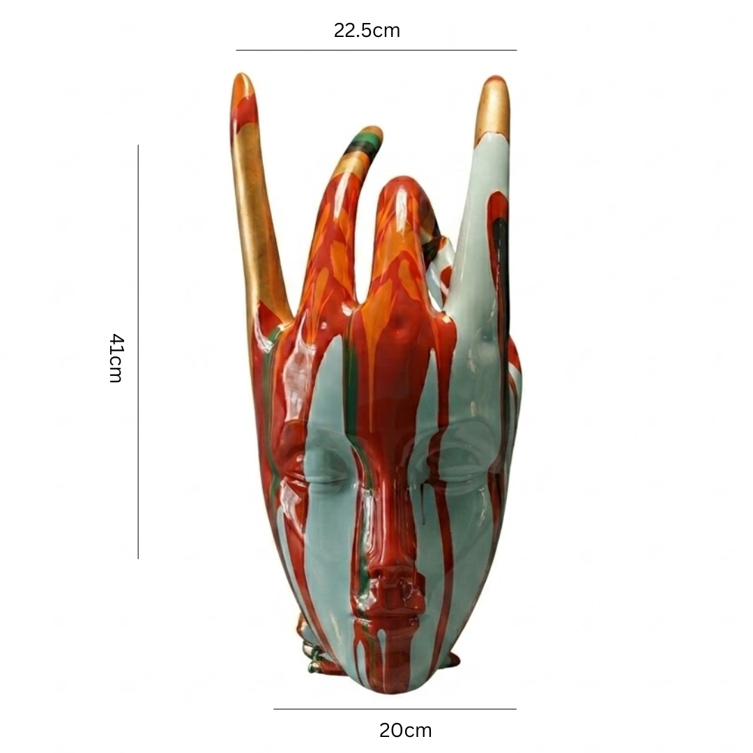 Abstract Face Showpiece IDC71-A181