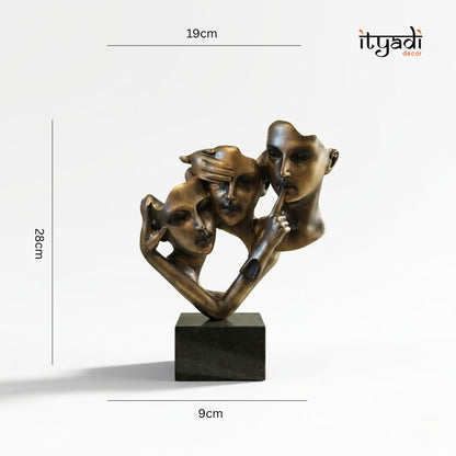 Trio Muse Sculpture Showpiece IDC92-A135