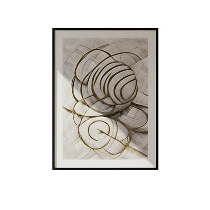 Abstract Spiral Wall Art IDC62-A101