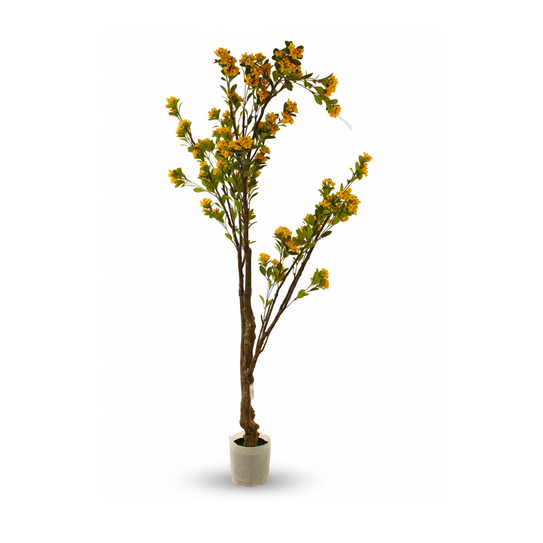Yellow Blossom Artificial Plant IDC241-A5