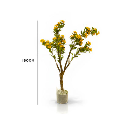 Artificial Yellow Blossom Tree IDC241-A16