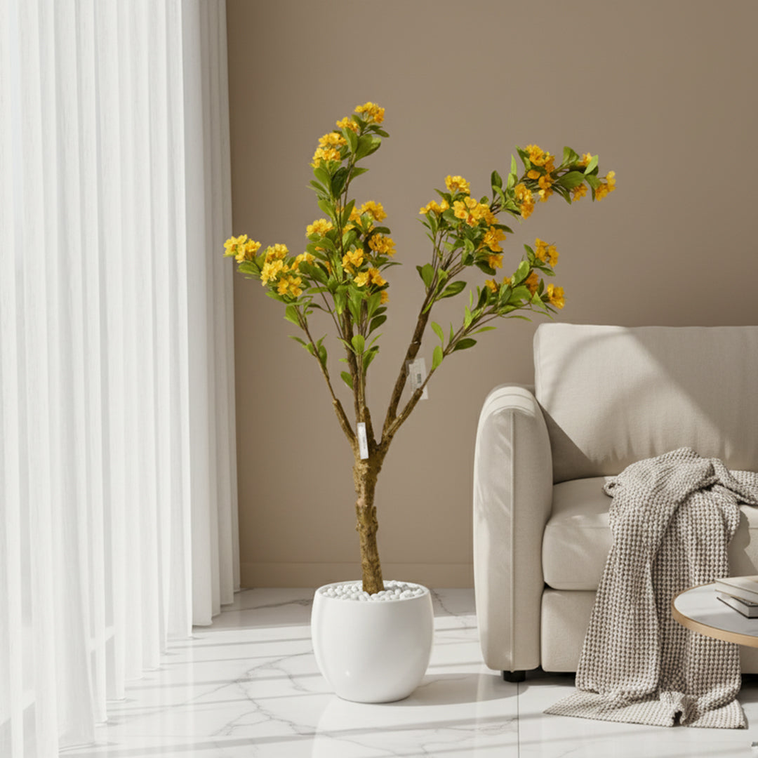 Artificial Yellow Blossom Tree IDC241-A16