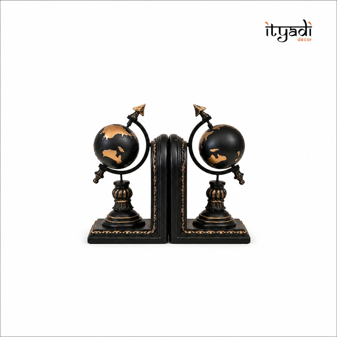 Atlas Globe Bookend IDC92-A142
