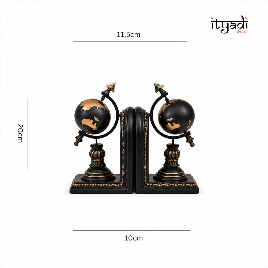 Atlas Globe Bookend IDC92-A142