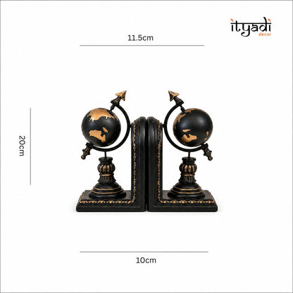 Atlas Globe Bookend IDC92-A142