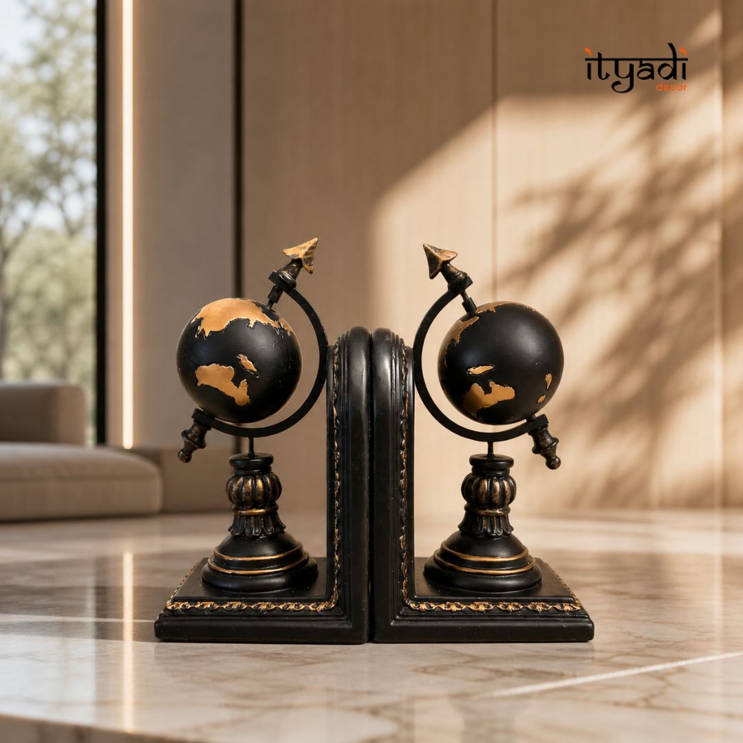 Atlas Globe Bookend IDC92-A142