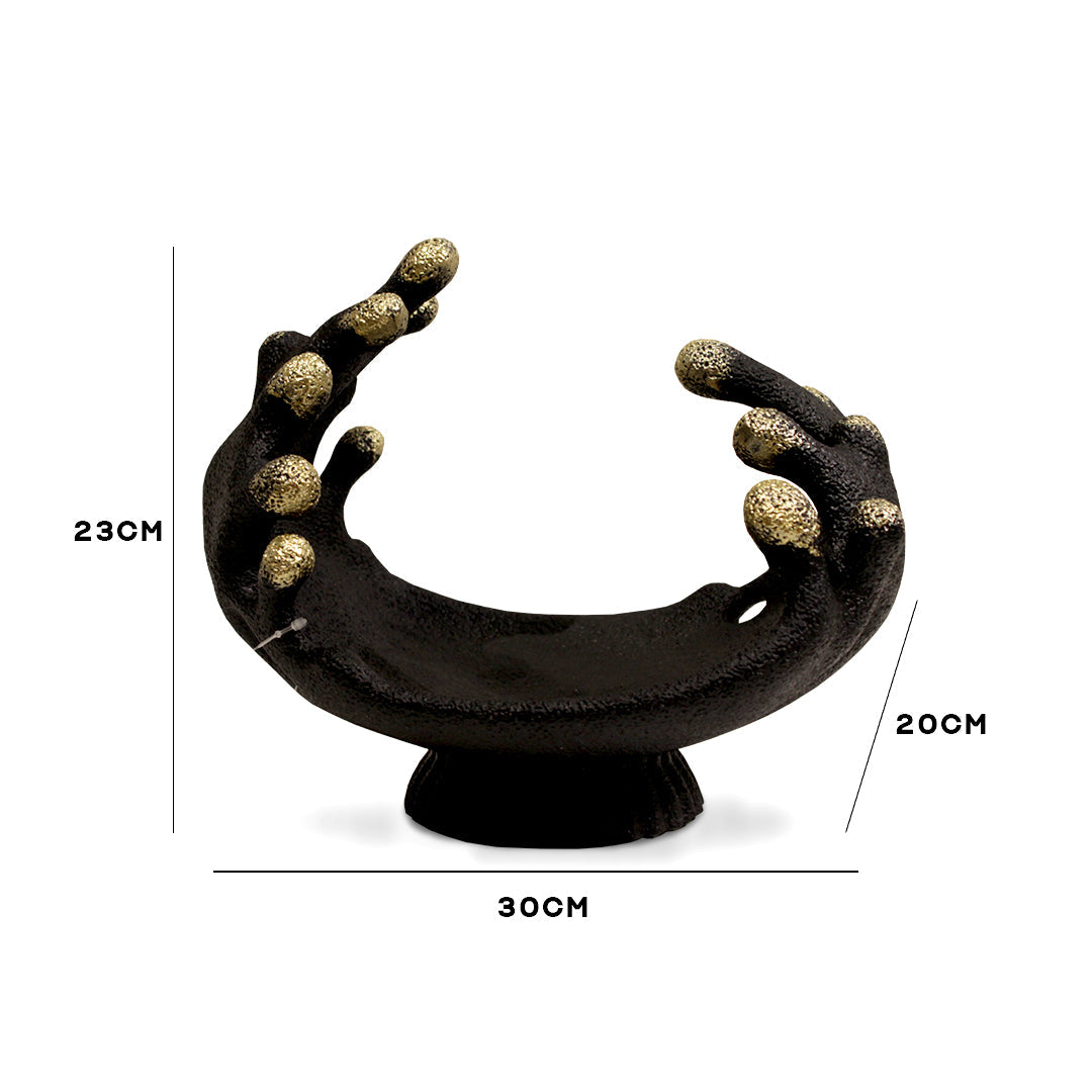 Ceramic Showpiece with Gold Accents IDC232-A2