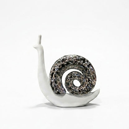 Silver Snail Showpiece IDC71-A225