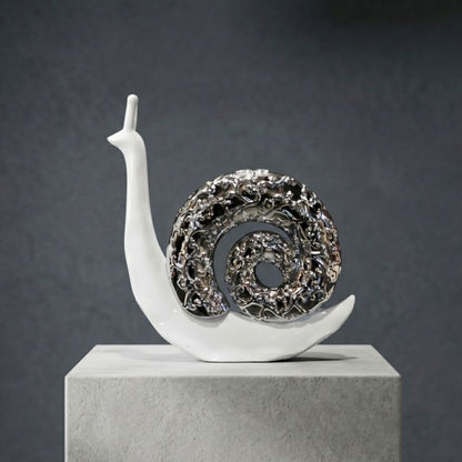 Silver Snail Showpiece IDC71-A225