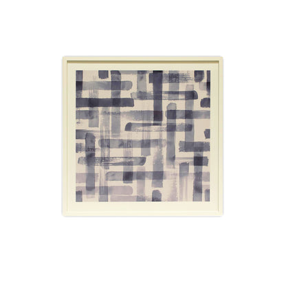 Blue Weave Abstract Wall Art  ID22-317