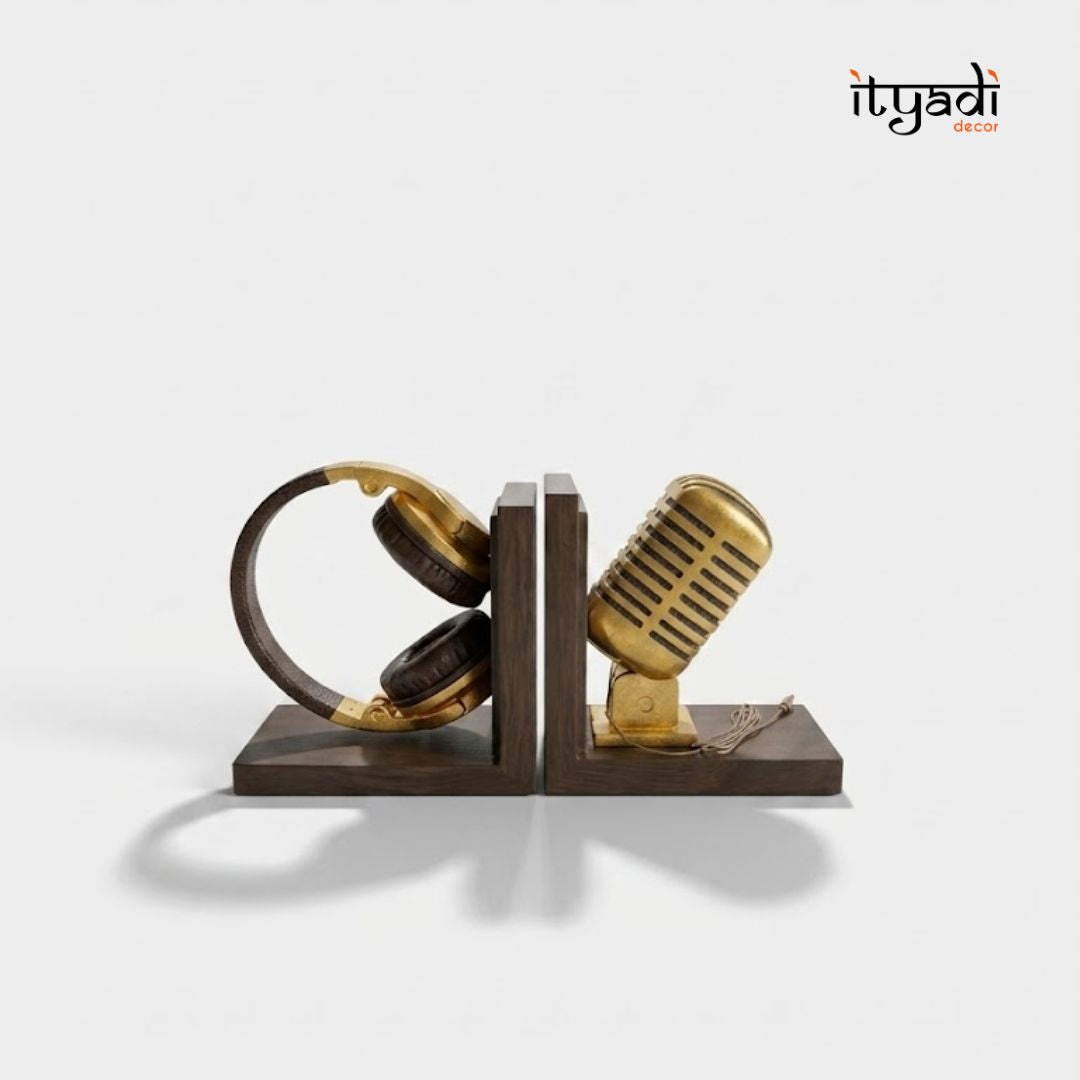 Retro Rhythm Bookends Showpiece IDC92-A136