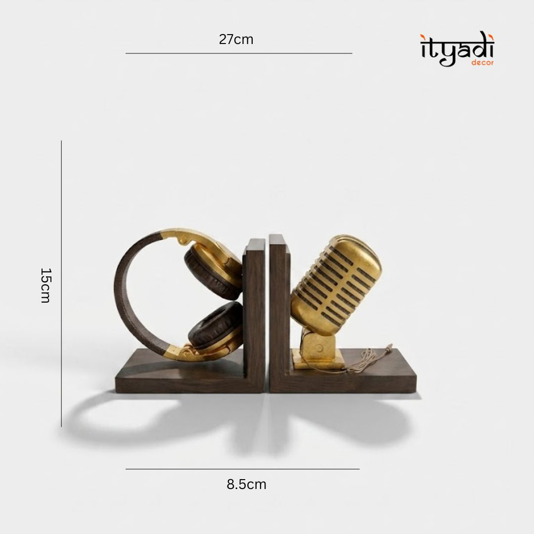 Retro Rhythm Bookends Showpiece IDC92-A136