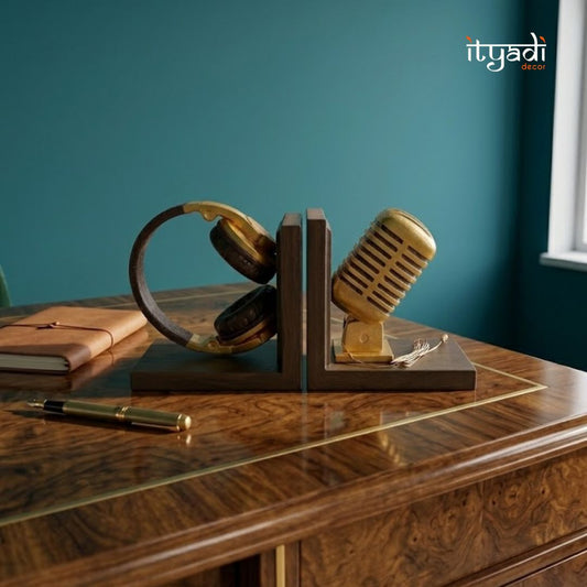 Retro Rhythm Bookends Showpiece IDC92-A136