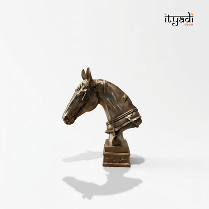 Bronze Horse Head Showpiece IDC92-A160