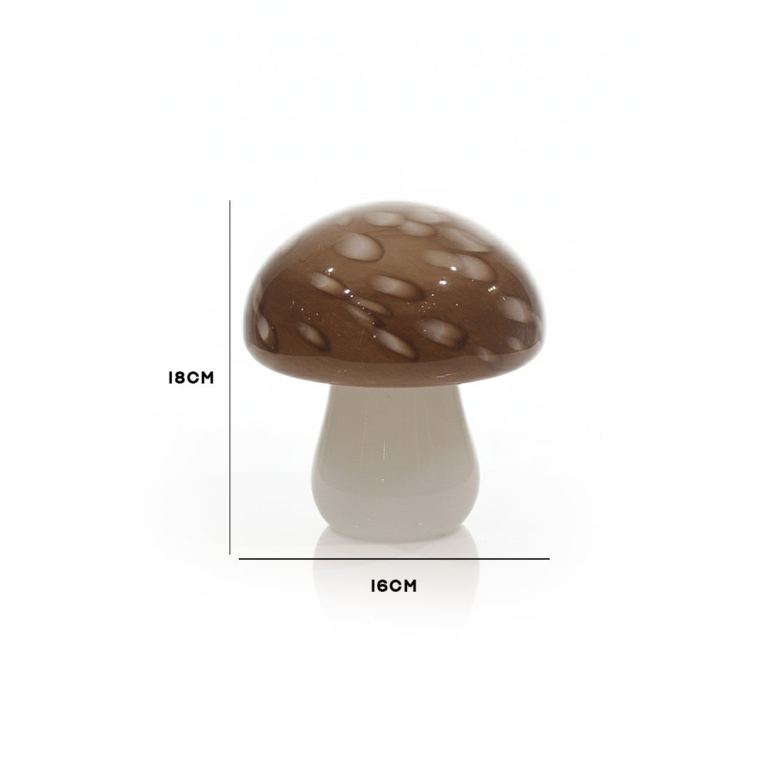 Brown Mushroom Showpiece IDC67-A93